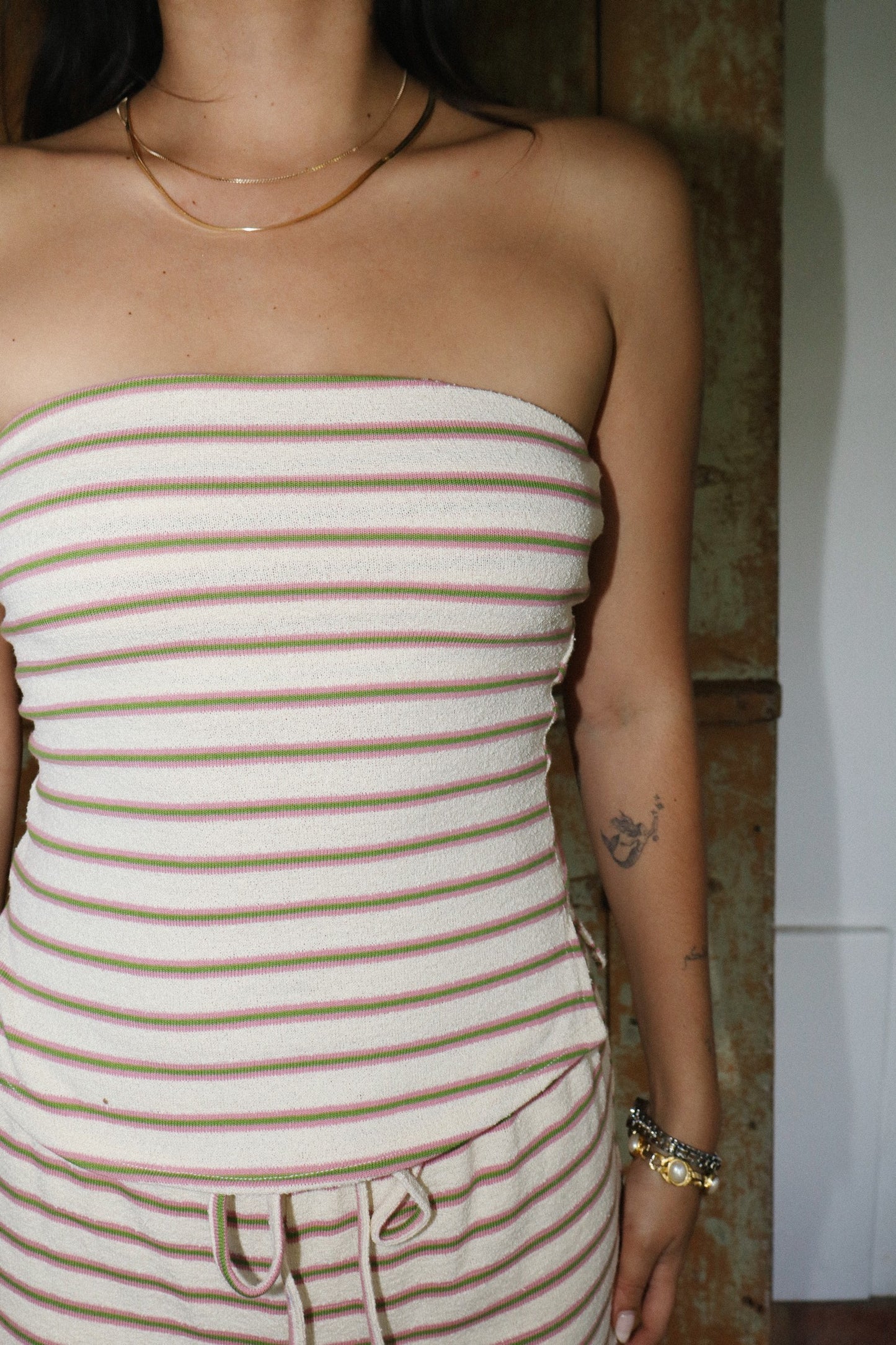 Striped Tube Top