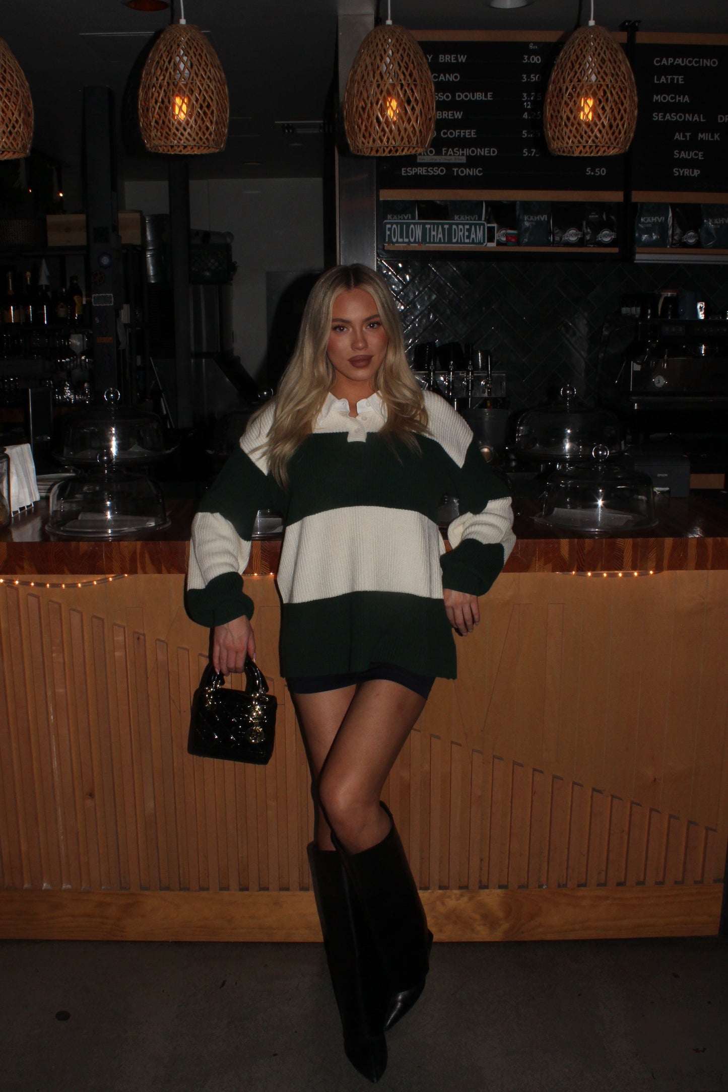 Rugby Oversized Polo Sweater